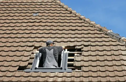 Pose de velux - Courbillac